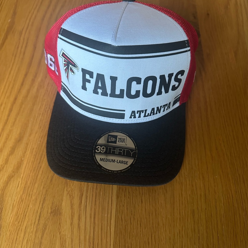 New Era Falcons Cap Red Black